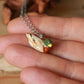 Mallard duck necklace