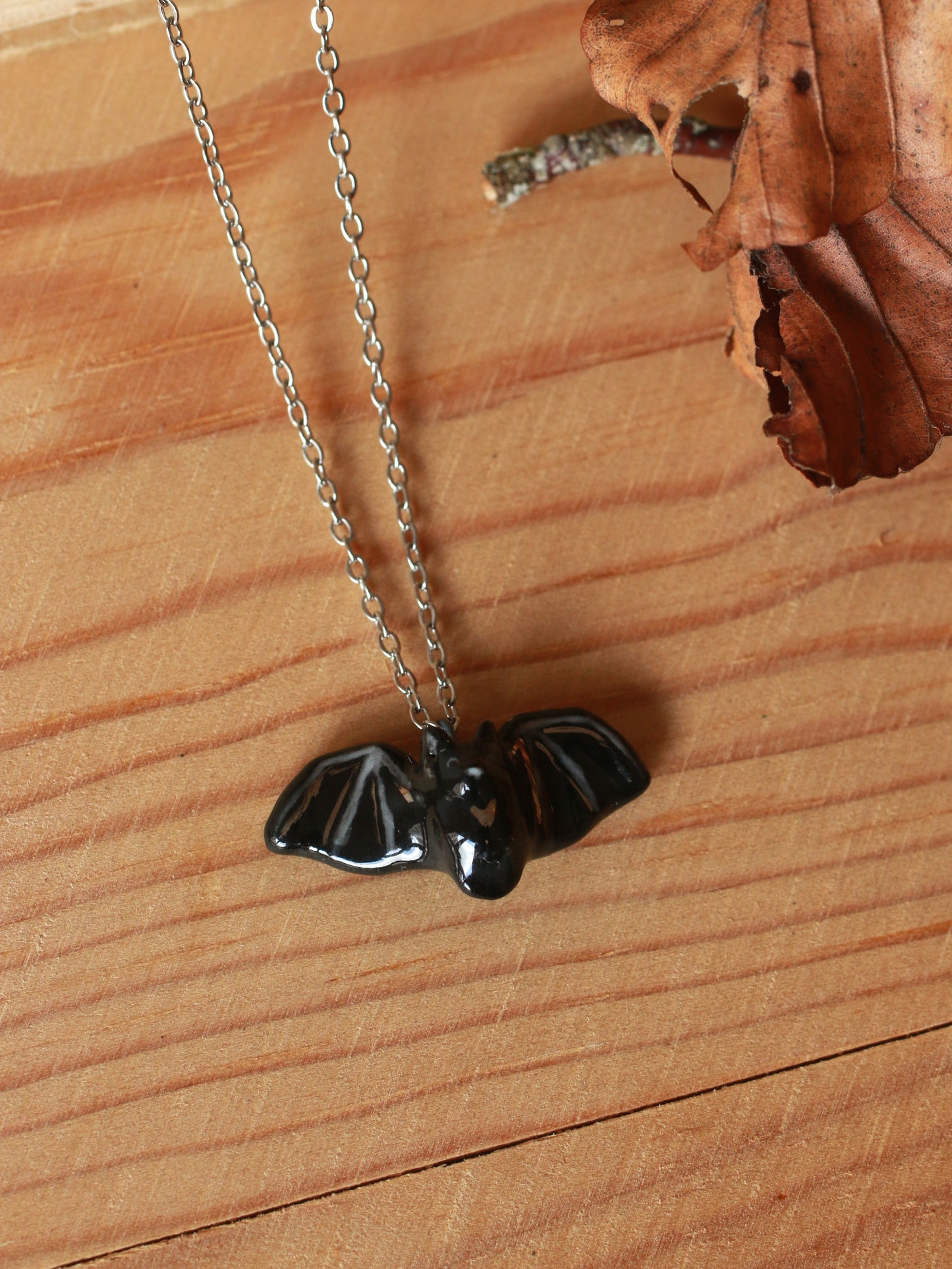 Bat necklace