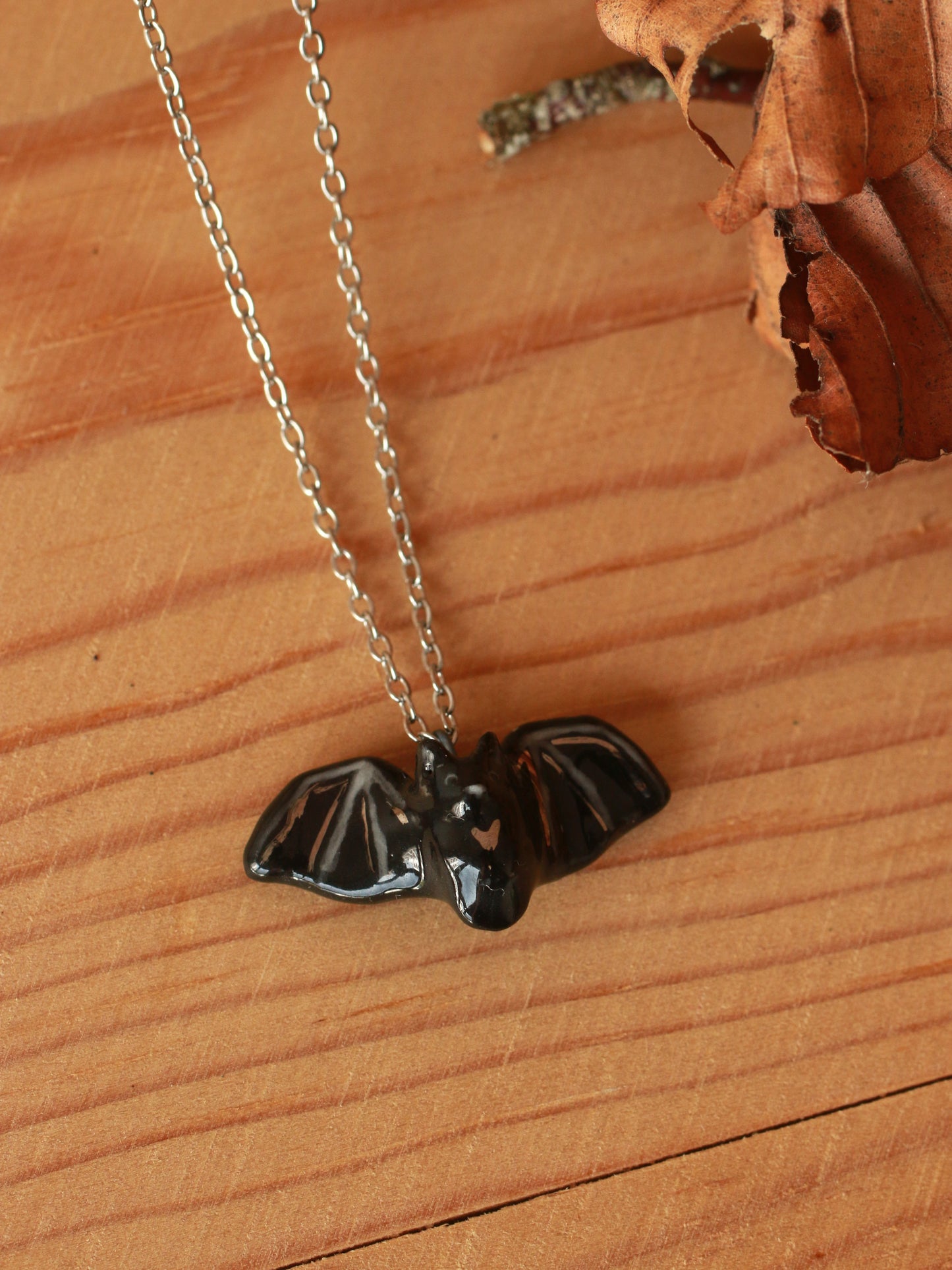 Bat necklace