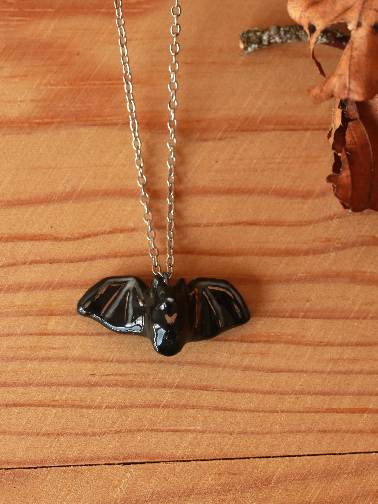Bat necklace