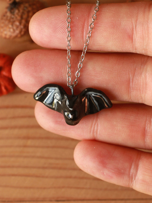 Bat necklace