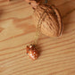 Sleeping Fawn necklace in a walnut box