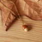 Acorn necklace