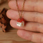Tiny house necklace