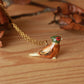 Pheasant necklace