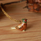 Pheasant necklace