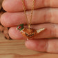 Pheasant necklace