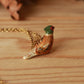 Pheasant necklace