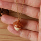Acorn necklace
