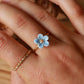 Forget me not flower ring