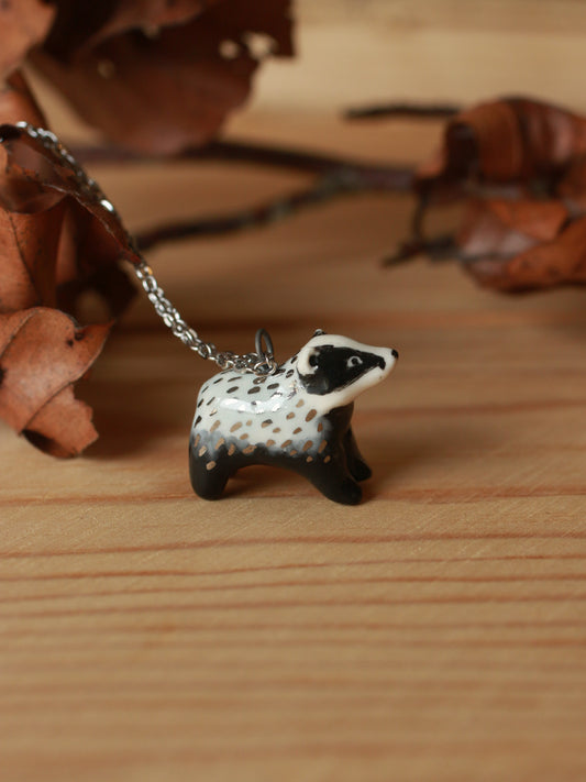 Badger necklace