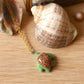 Ceramic green sea turtle necklace