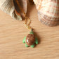 Ceramic green sea turtle necklace