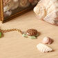 Ceramic green sea turtle necklace