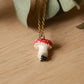 Ceramic Mushroom necklace