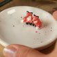 Foxes Ring Dish - Porcelain jewelry tray