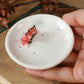 Foxes Ring Dish - Porcelain jewelry tray