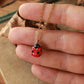 Ladybug necklace