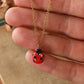 Ladybug necklace