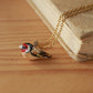 Goldfinch necklace