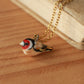 Goldfinch necklace