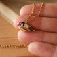 Goldfinch necklace