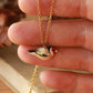 Goldfinch necklace