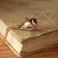 Goldfinch necklace
