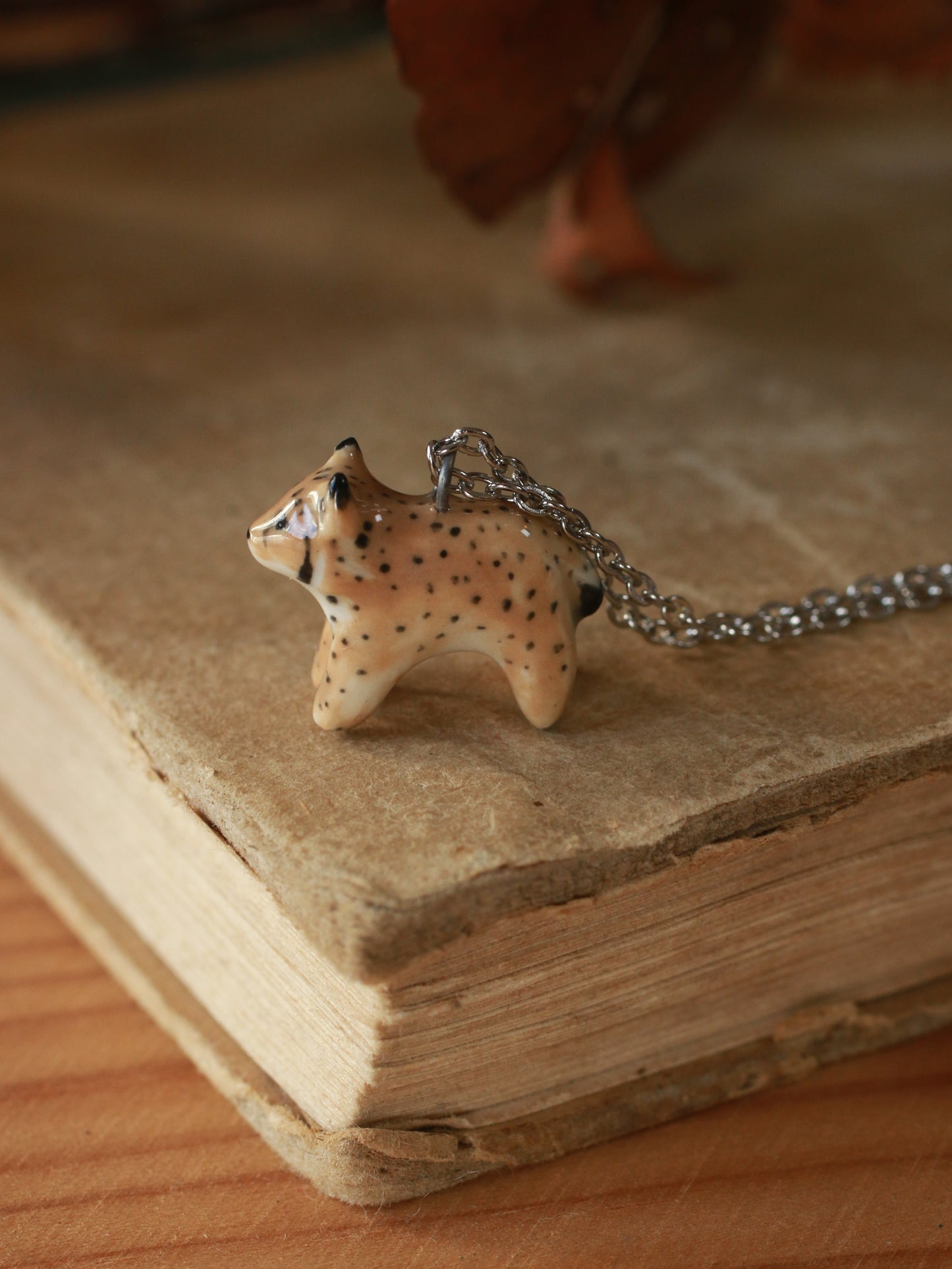 Lynx necklace