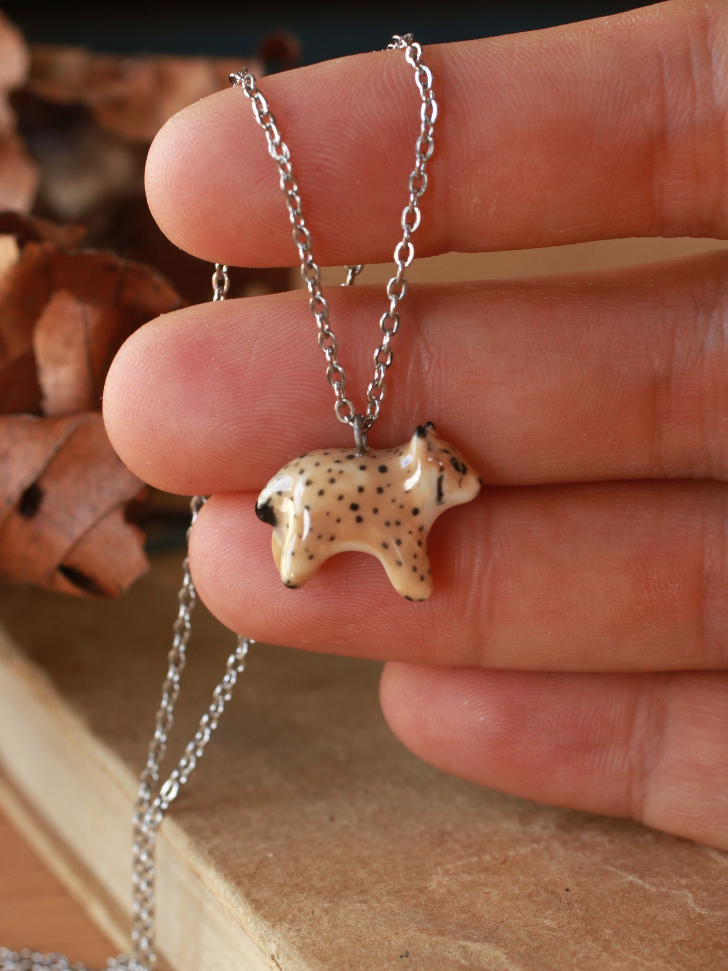 Lynx necklace