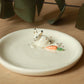 Bunny Ring Dish - Porcelain jewelry dish