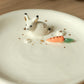 Bunny Ring Dish - Porcelain jewelry dish