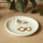 Bunny Ring Dish - Porcelain jewelry dish