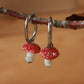 Fly-agaric Mushroom earrings