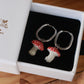 Fly-agaric Mushroom earrings