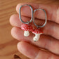 Fly-agaric Mushroom earrings