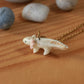 Axolotl necklace