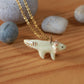 Axolotl necklace