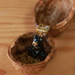 Black bear necklace in a walnut box