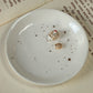 Hedgehog jewelry dish - Porcelain ring dish