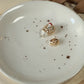 Hedgehog jewelry dish - Porcelain ring dish