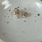 Hedgehog jewelry dish - Porcelain ring dish