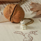 Kitten necklace in a walnut box