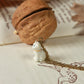 Kitten necklace in a walnut box