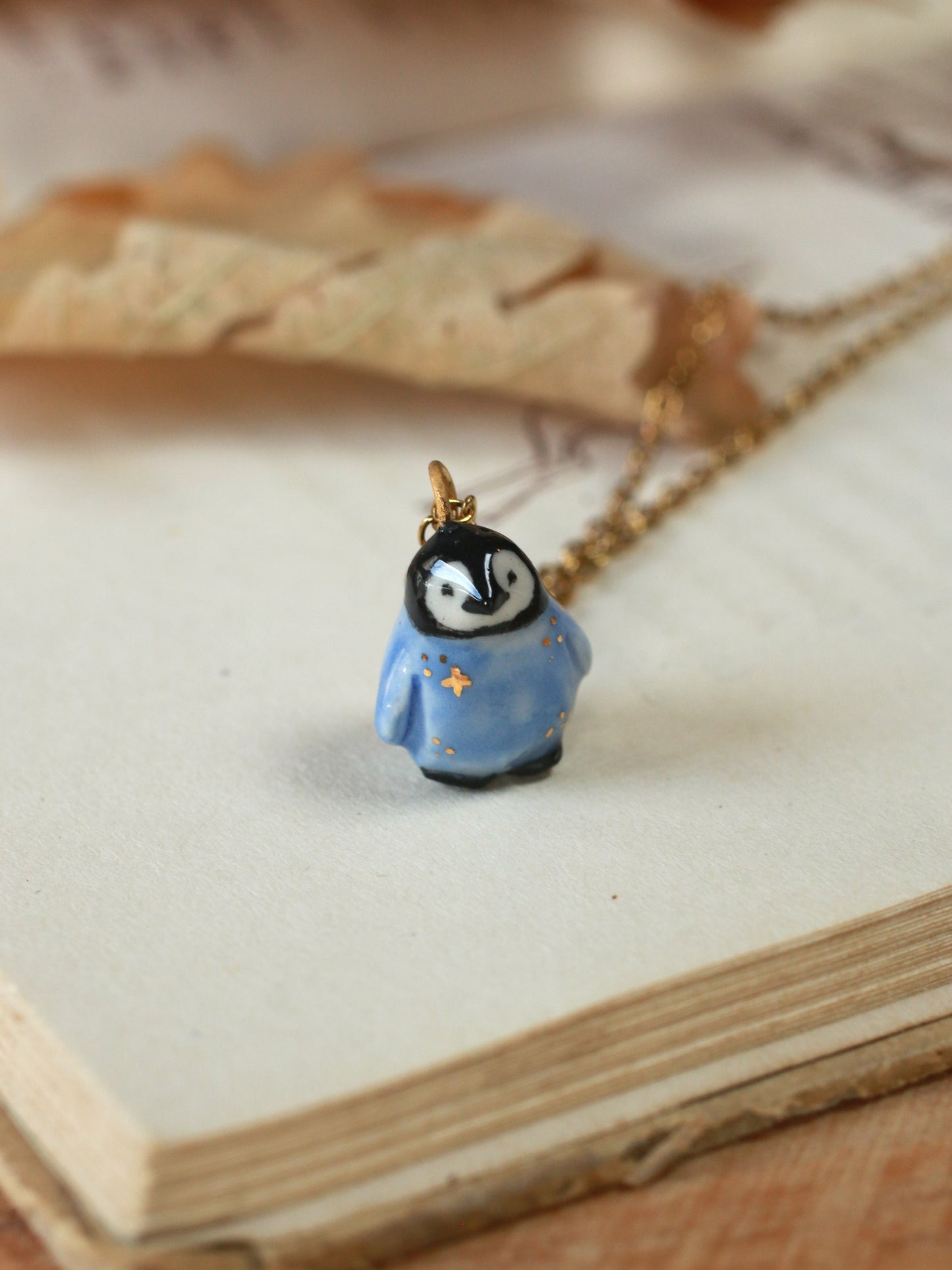 Penguin necklace
