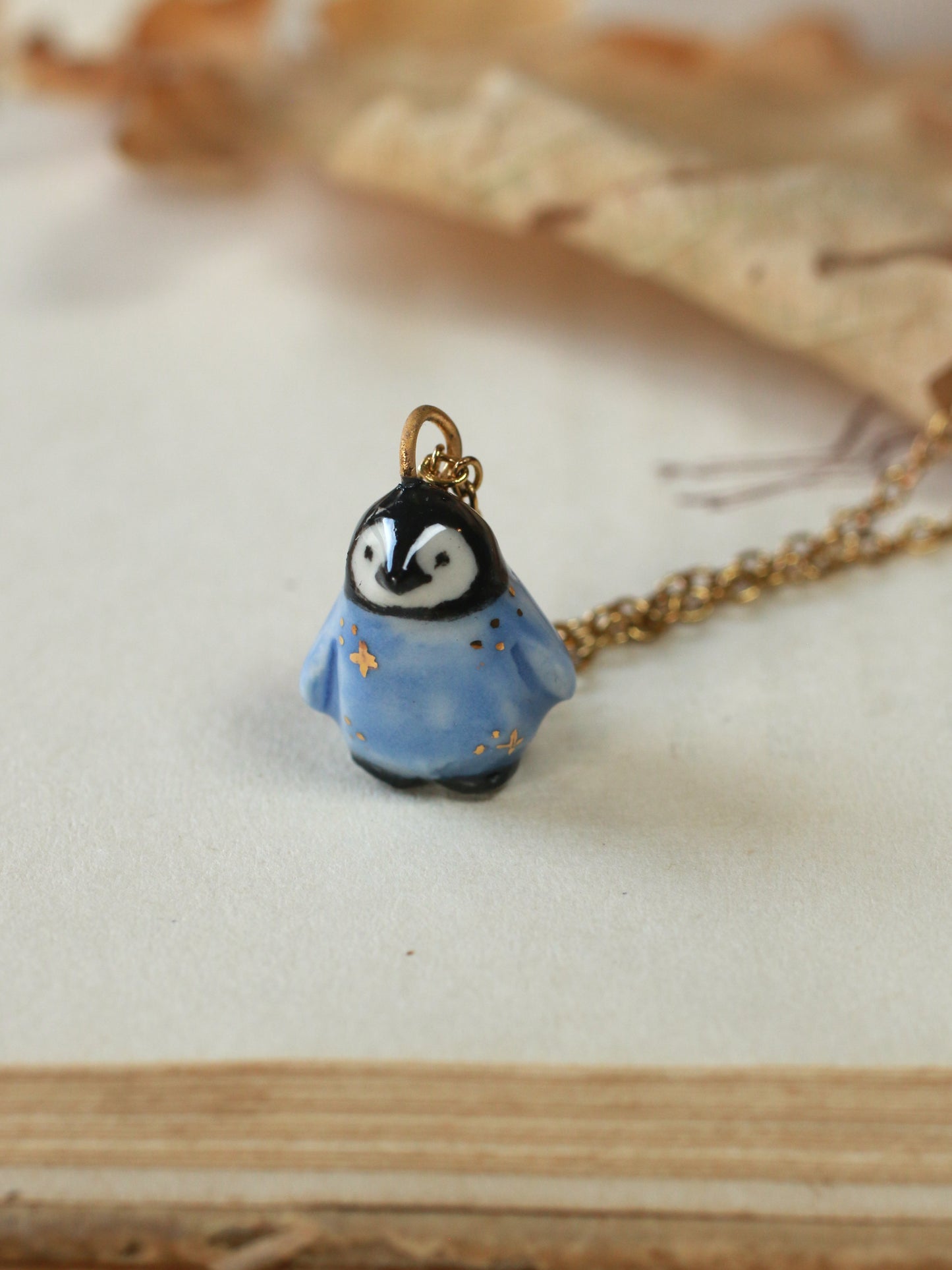Penguin necklace