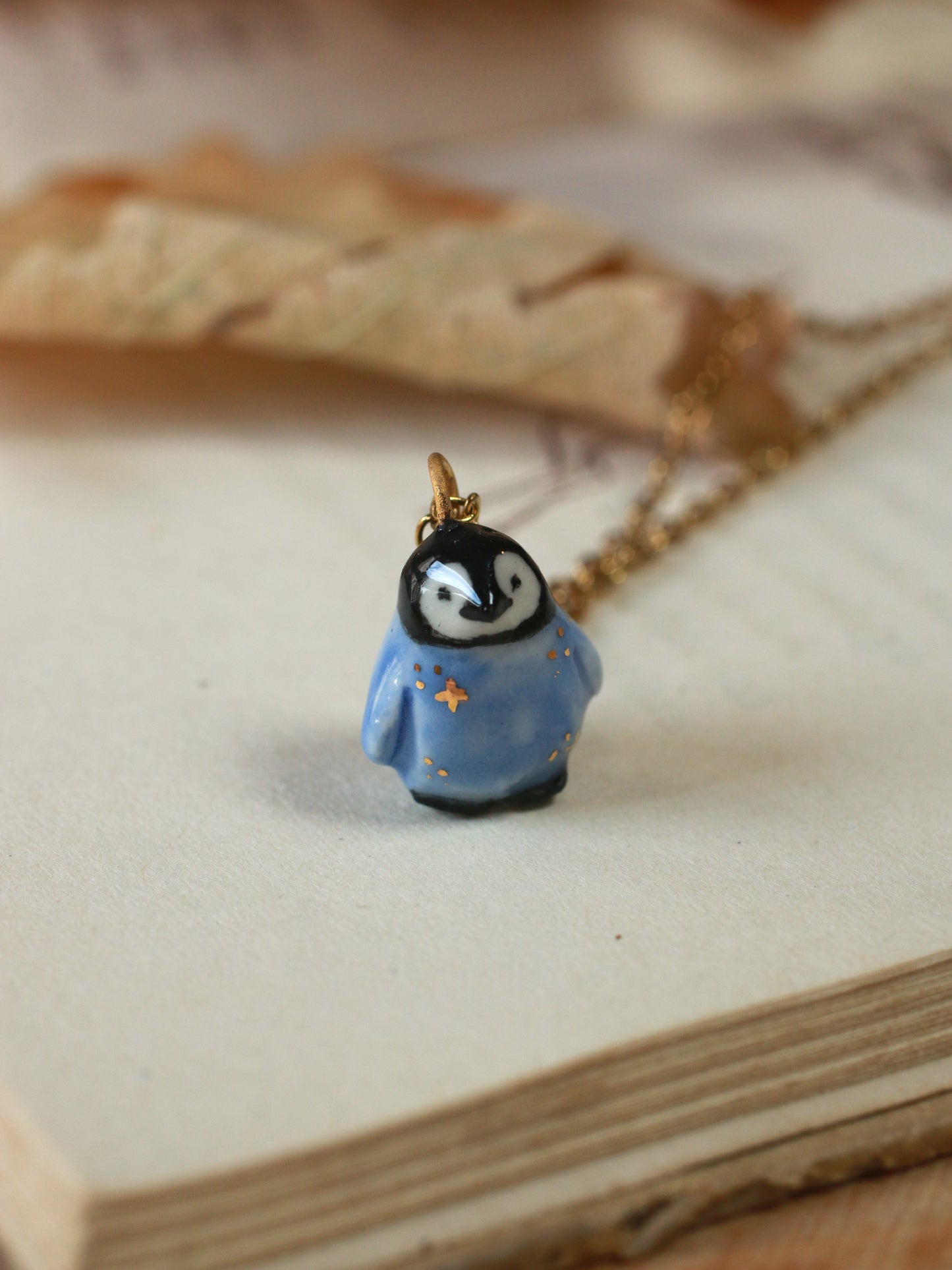 Penguin necklace