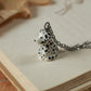 Dalmatian necklace
