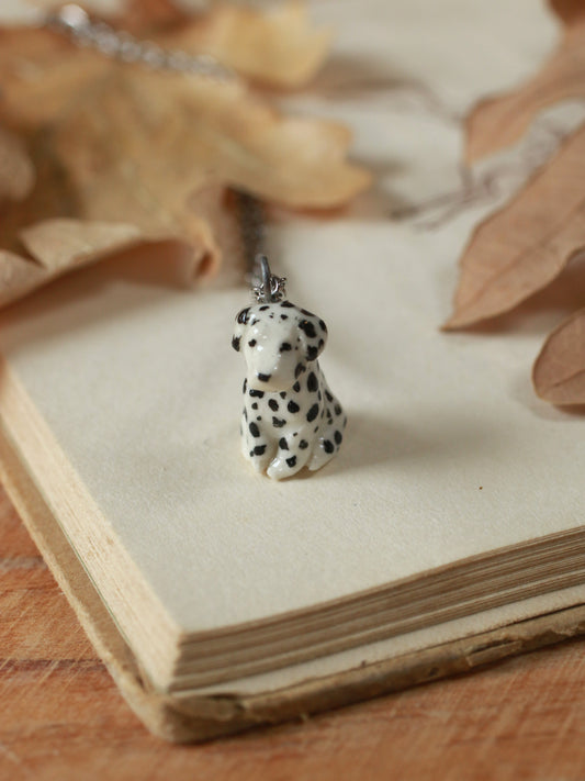 Dalmatian necklace