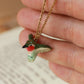 Hummingbird necklace